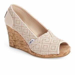 Toms Classic Wedge Sandal 8